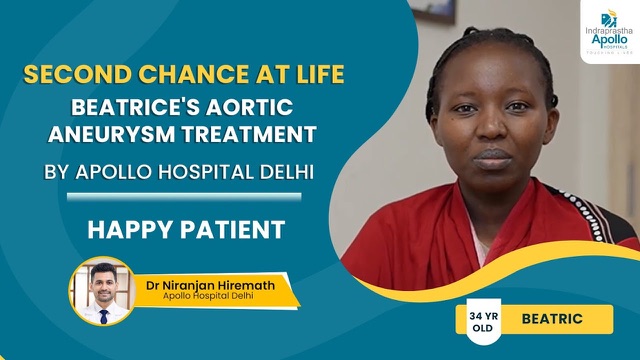 Beatrice from Kenya – aortic aneurysm treatment at Apollo Hospital Delhi